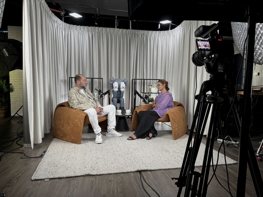 Studio interview production