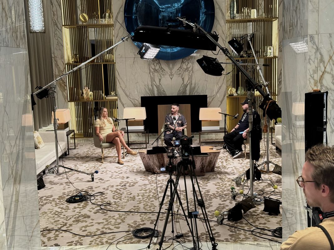 Multi-camera production in Dubai with cameras, switching, replay, and program output